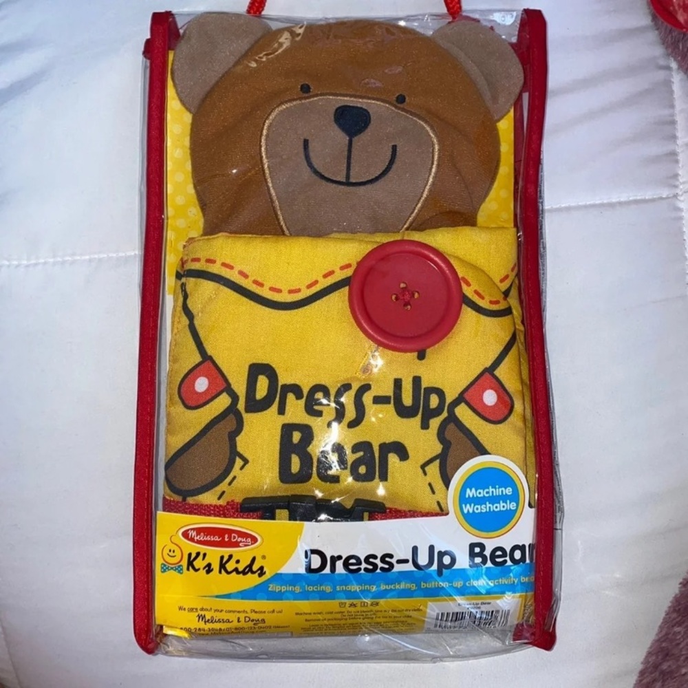 Melissa & Doug Dress Up Bear